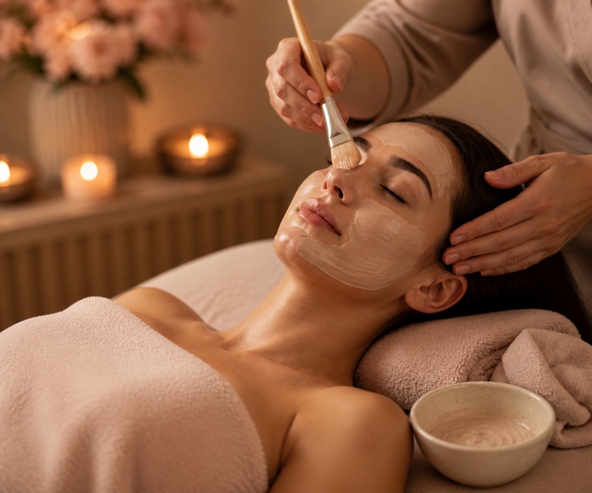 SPA-догляд для обличчя (скраб, пілінг, маска)